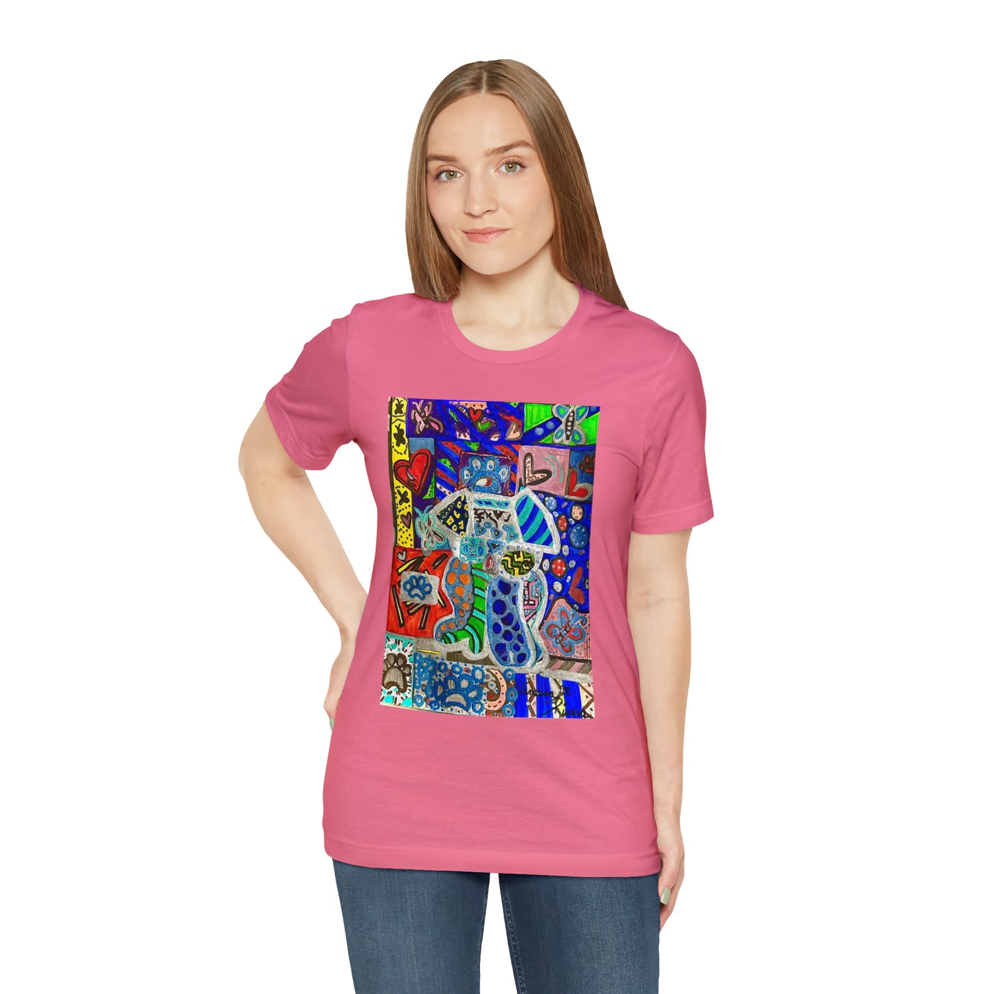 Abstract - Unisex Jersey Short Sleeve Tee