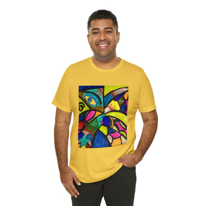 Abstract - Unisex Jersey Short Sleeve Tee