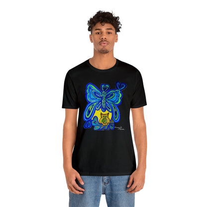 butterfly - Unisex Jersey Short Sleeve Tee