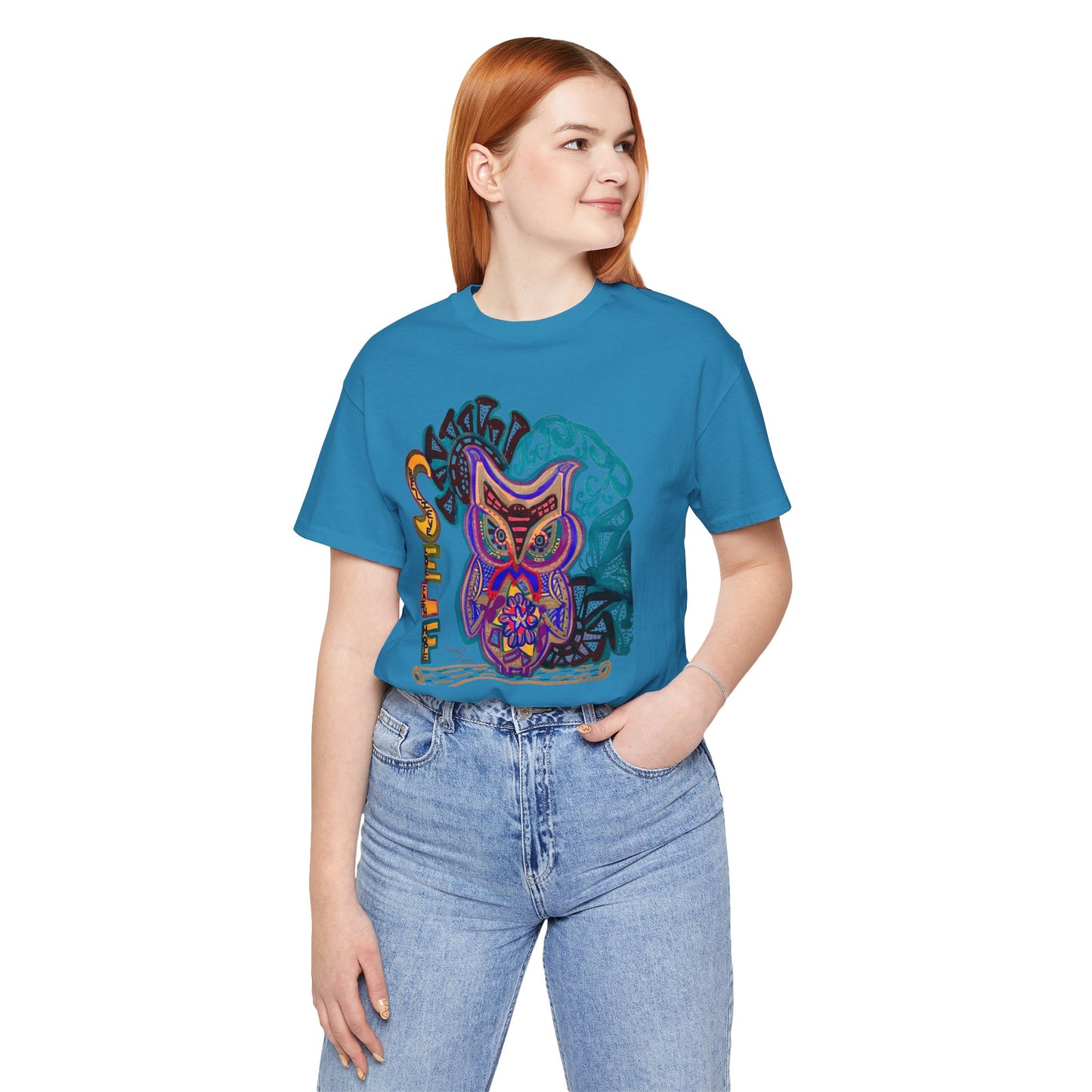 Owl - Unisex Jersey Short Sleeve Tee