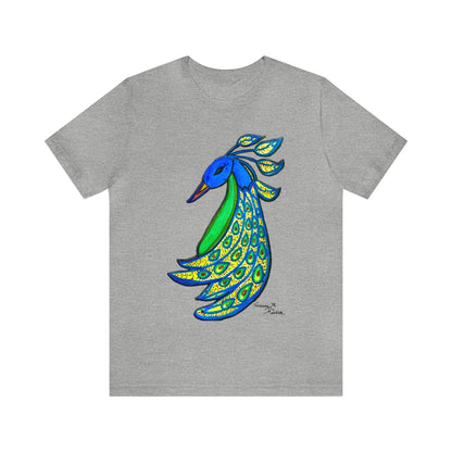 Peacock - Unisex Jersey Short Sleeve Tee