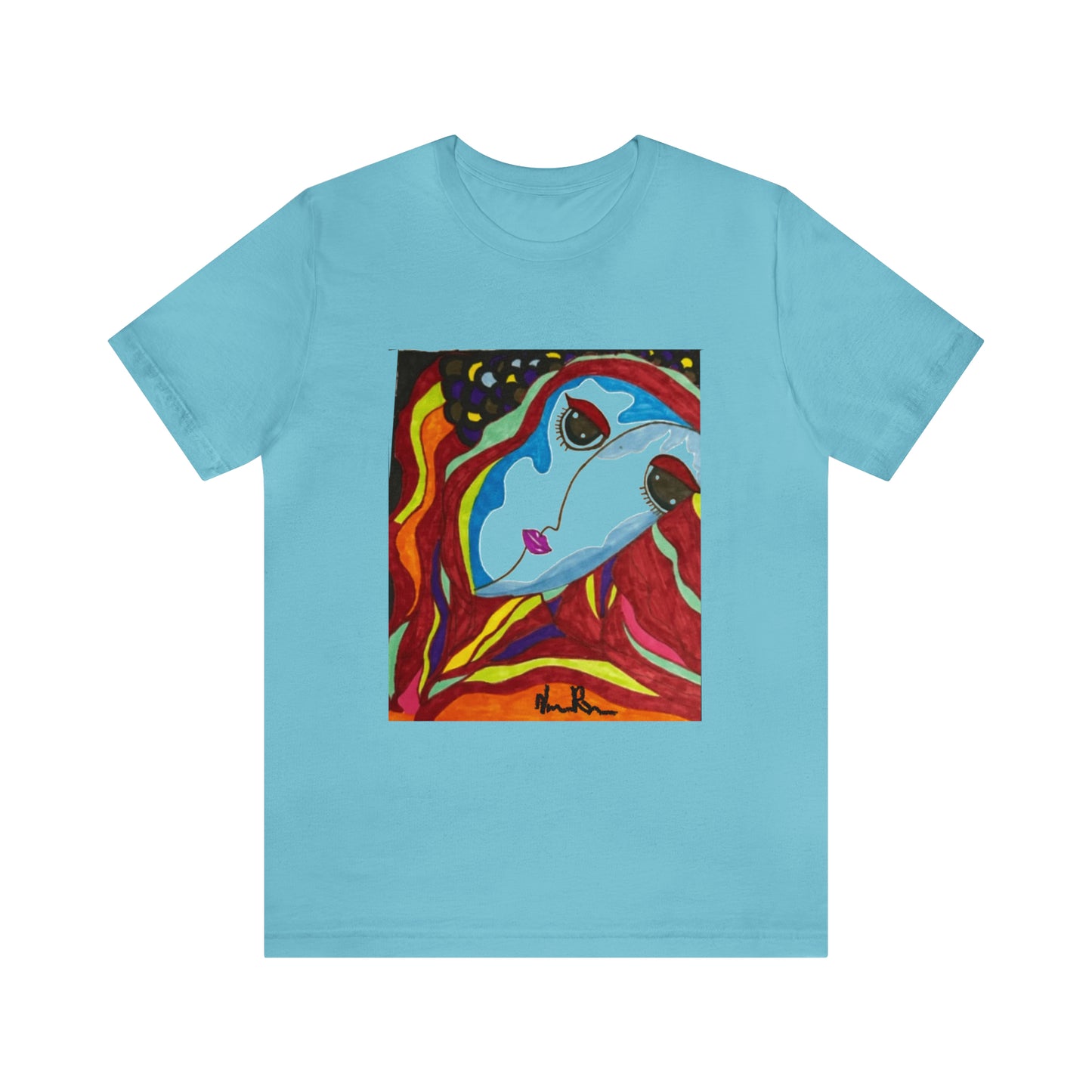 Face - Unisex Jersey Short Sleeve Tee