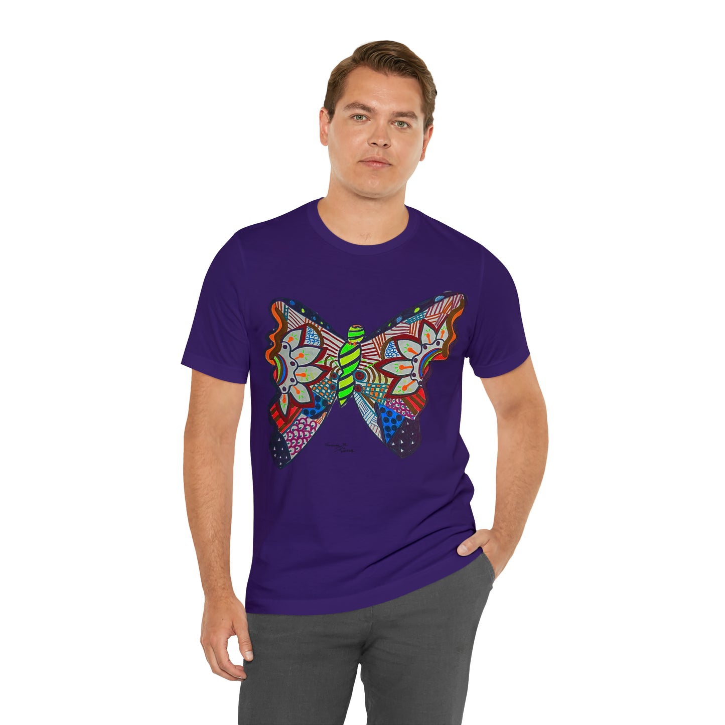 Butterfly - Unisex Jersey Short Sleeve Tee