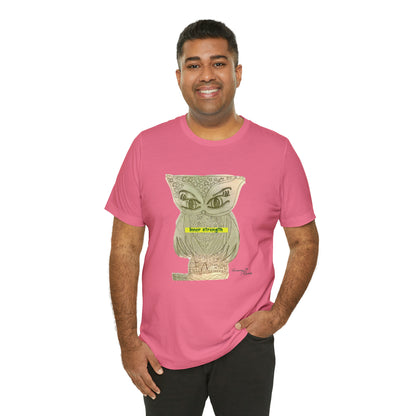 Owl - Unisex Jersey Short Sleeve Tee