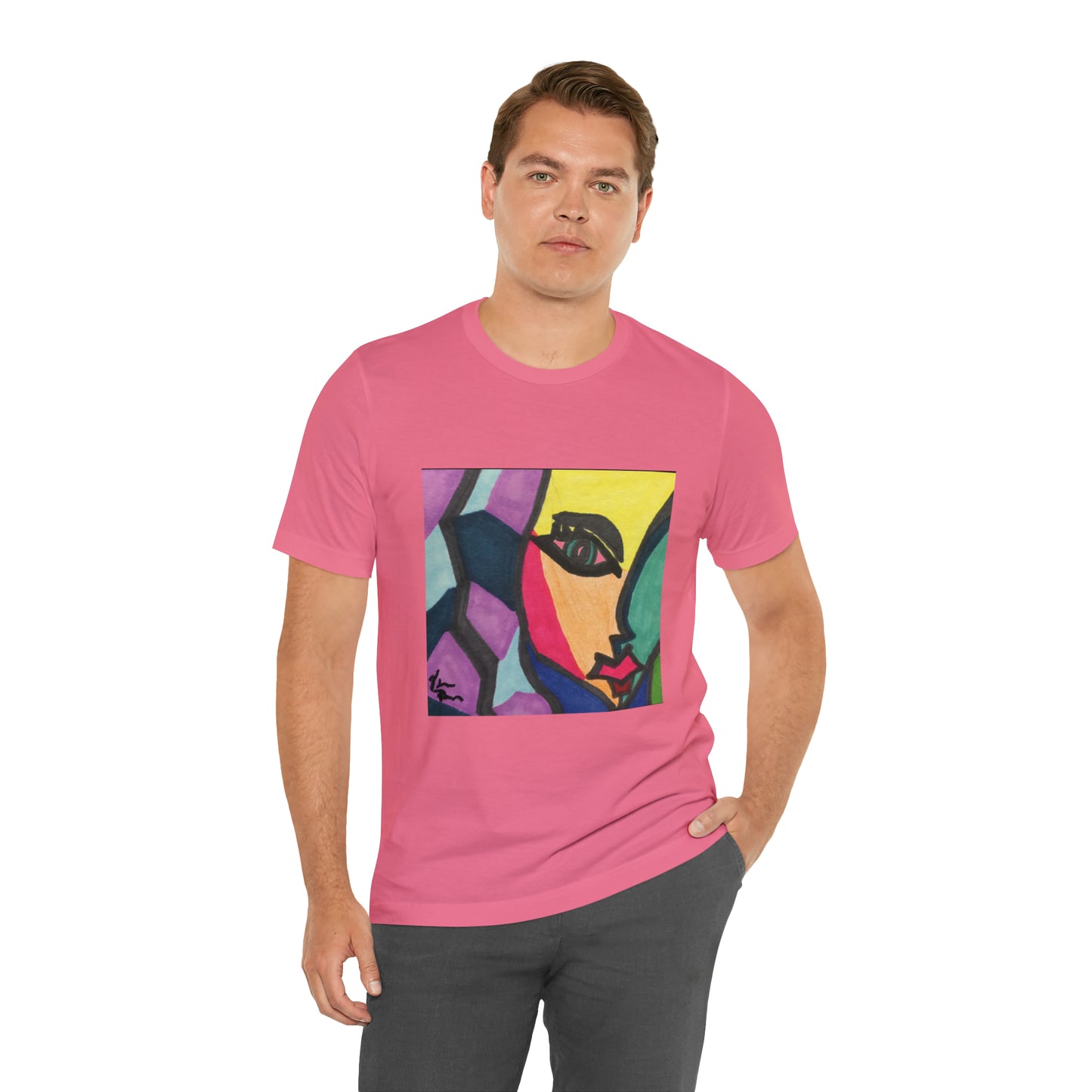 Face - Unisex Jersey Short Sleeve Tee