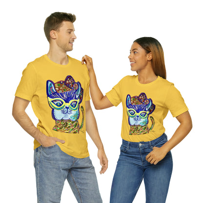 Cat - Unisex Jersey Short Sleeve Tee