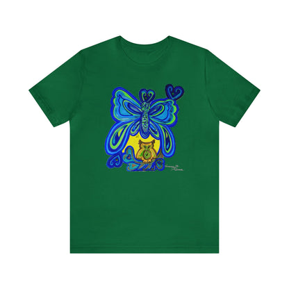 butterfly - Unisex Jersey Short Sleeve Tee