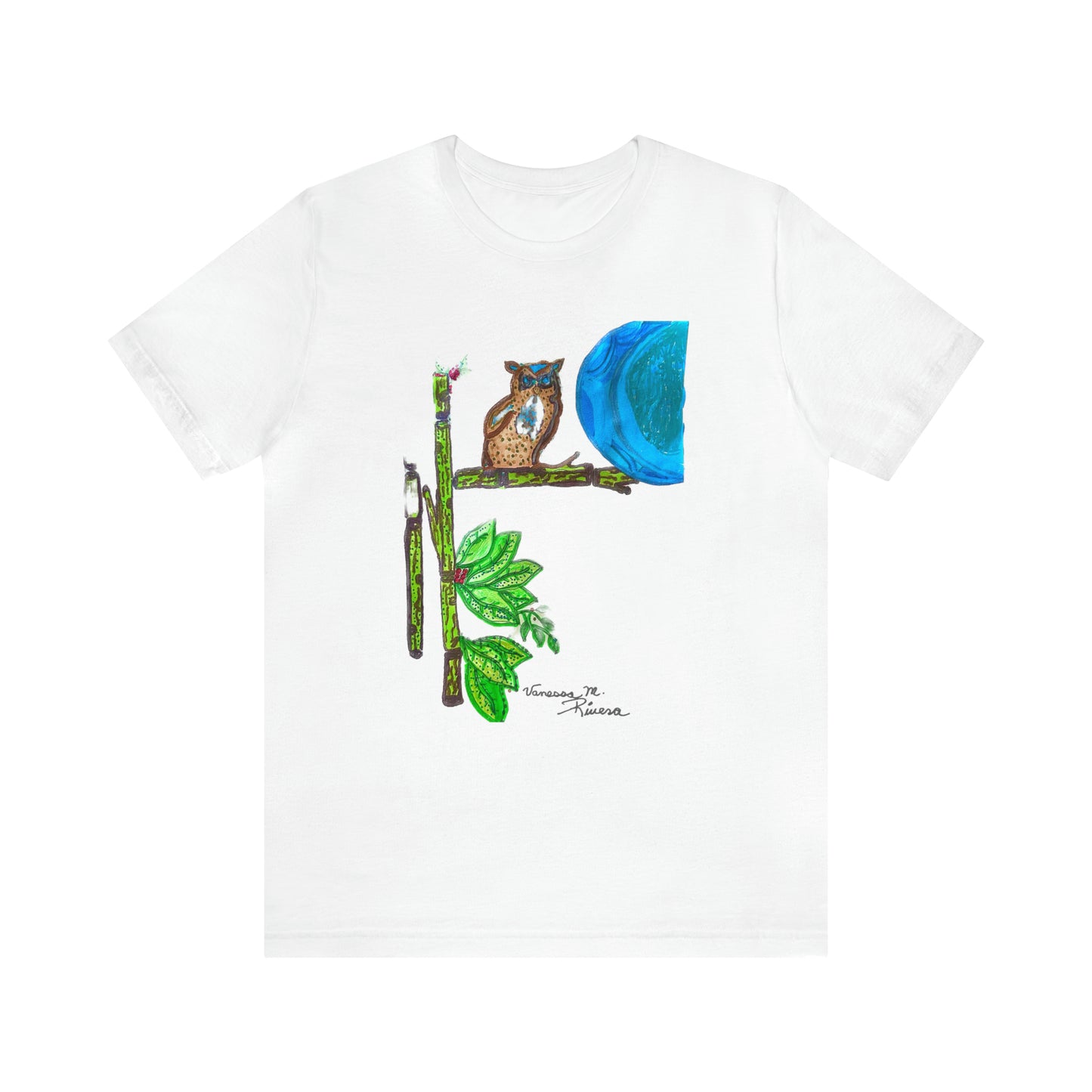 Owl - Unisex Jersey Short Sleeve Tee