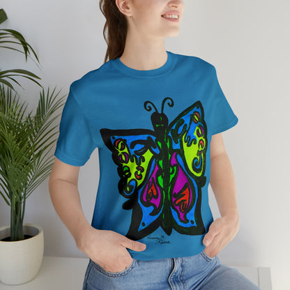 Butterfly - Unisex Jersey Short Sleeve Tee