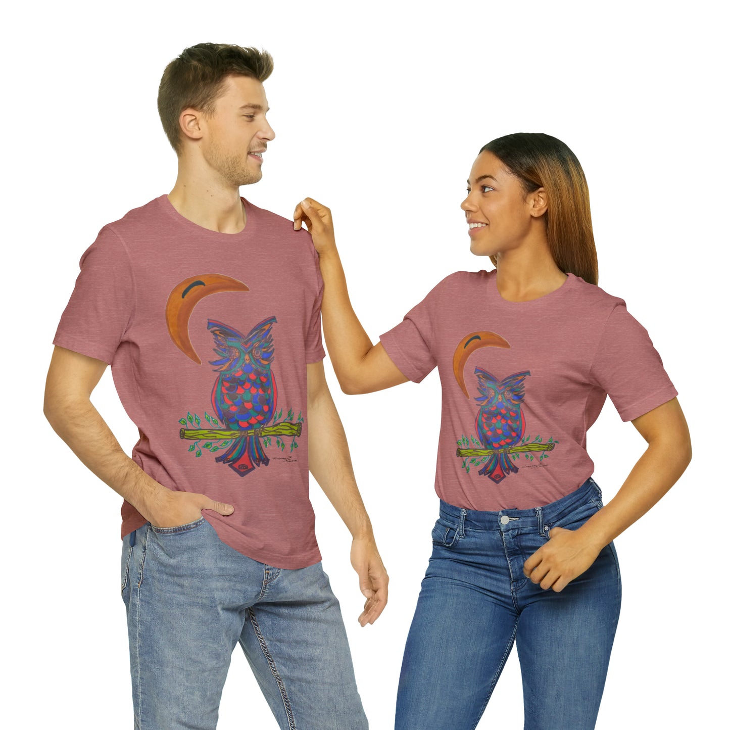 Owl - Unisex Jersey Short Sleeve Tee