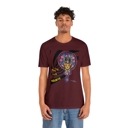 owl - Unisex Jersey Short Sleeve Tee