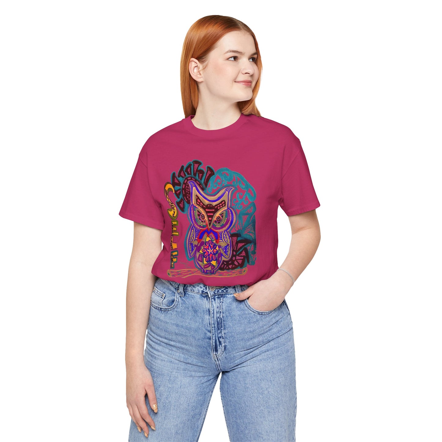 Owl - Unisex Jersey Short Sleeve Tee