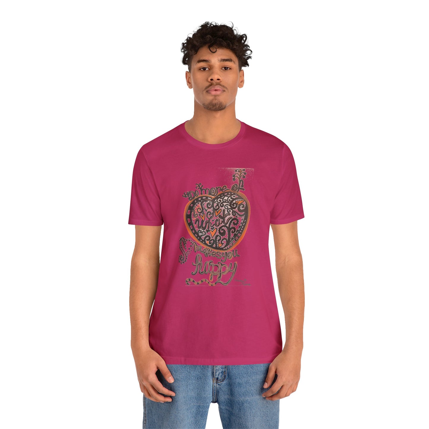 heart - Unisex Jersey Short Sleeve Tee