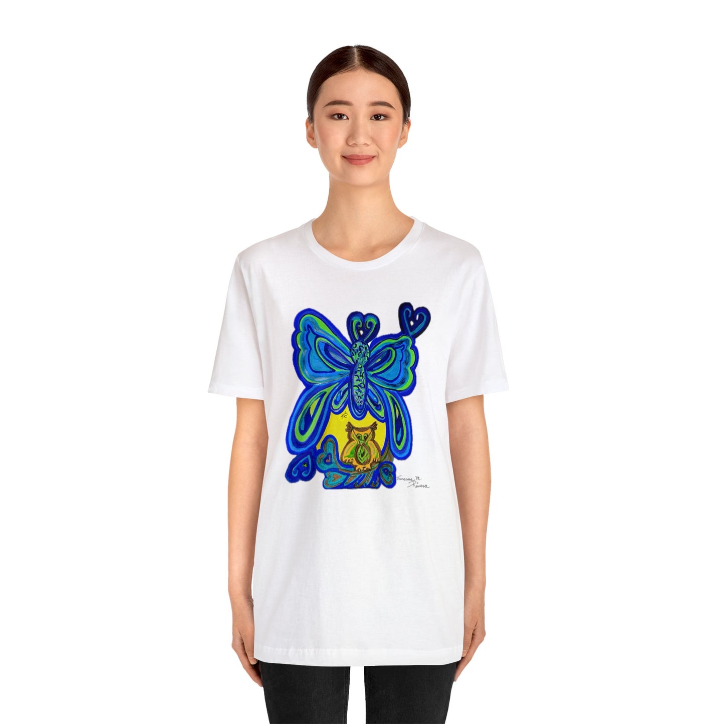 butterfly - Unisex Jersey Short Sleeve Tee