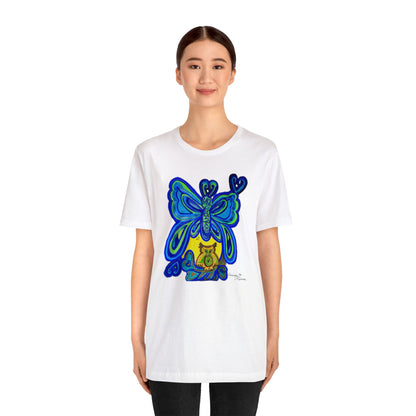 butterfly - Unisex Jersey Short Sleeve Tee