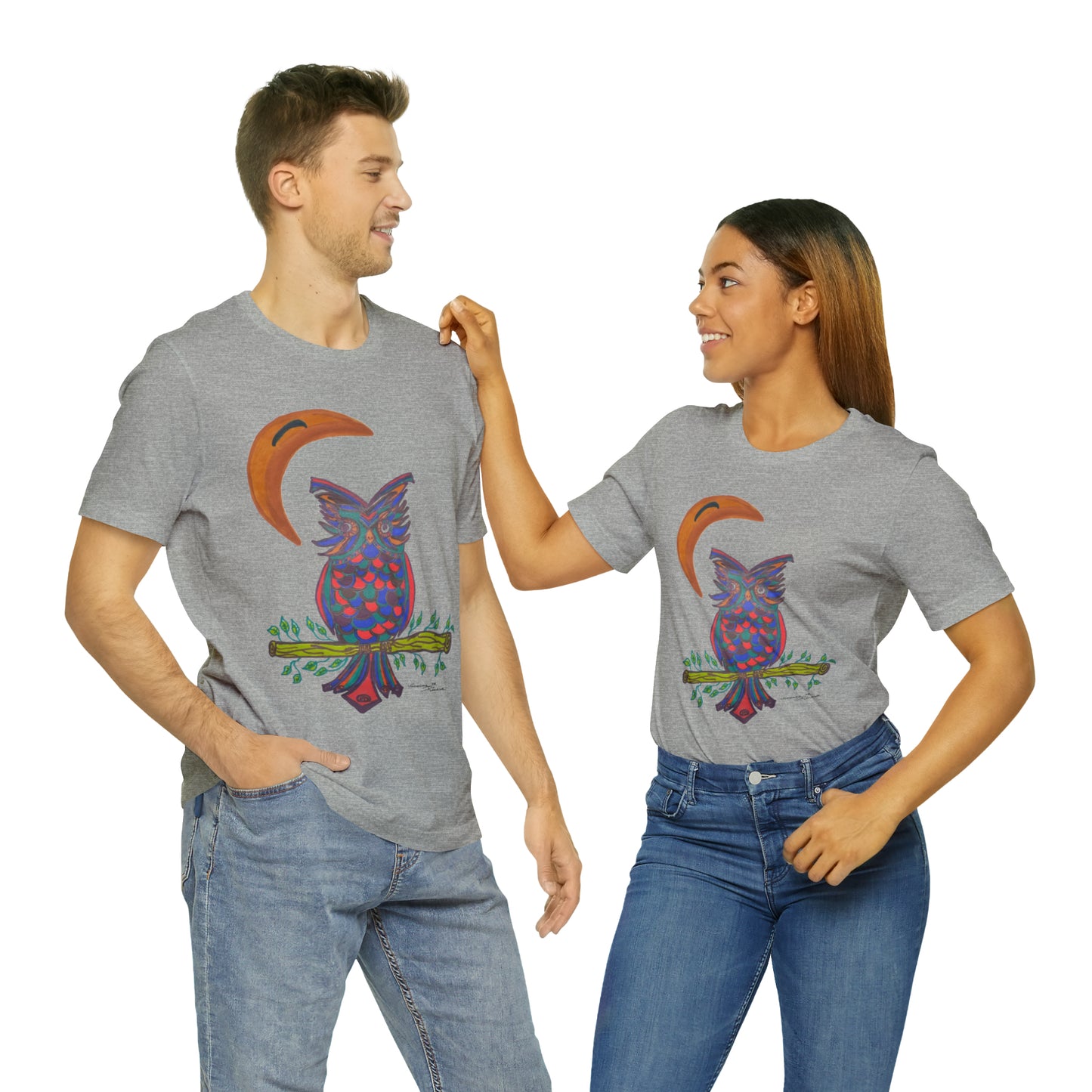 Owl - Unisex Jersey Short Sleeve Tee