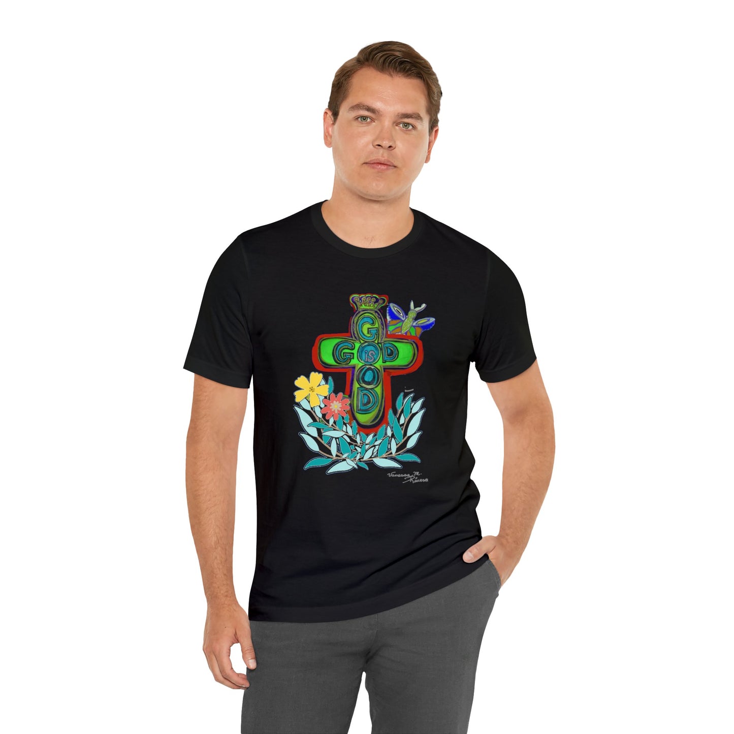 cross - Unisex Jersey Short Sleeve Tee