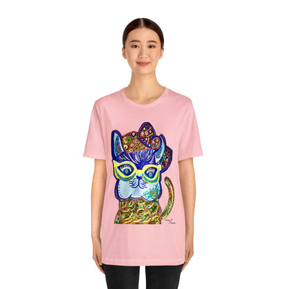 Cat - Unisex Jersey Short Sleeve Tee