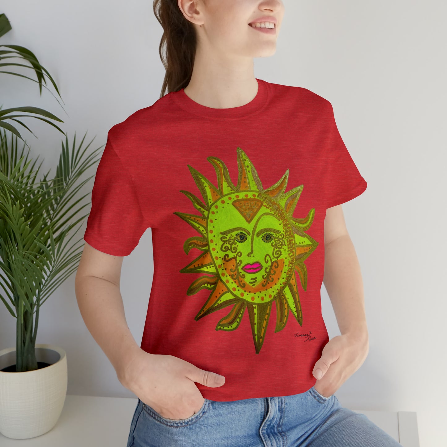 Sun - Unisex Jersey Short Sleeve Tee