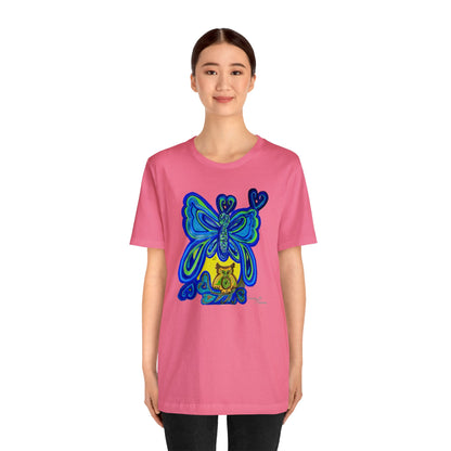 butterfly - Unisex Jersey Short Sleeve Tee