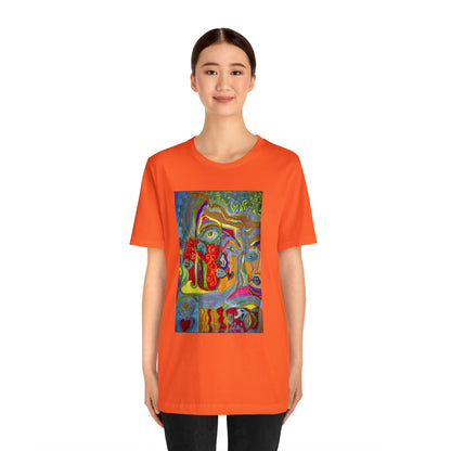 Abstract - Unisex Jersey Short Sleeve Tee