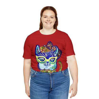 Cat - Unisex Jersey Short Sleeve Tee