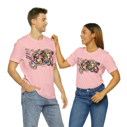 Faces - Unisex Jersey Short Sleeve Tee