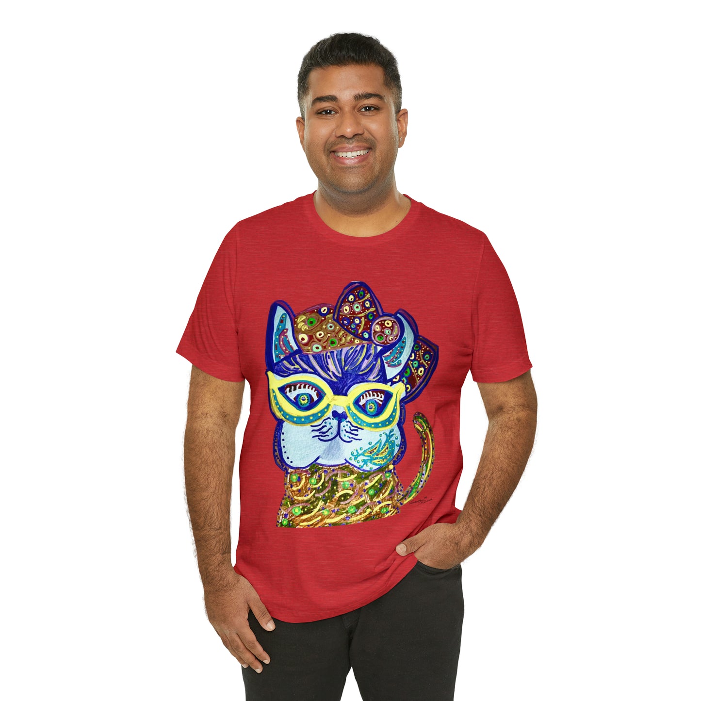 Cat - Unisex Jersey Short Sleeve Tee