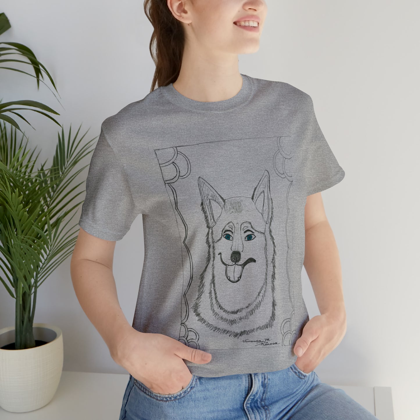 Dog - Unisex Jersey Short Sleeve Tee