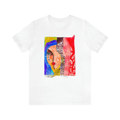 face - Unisex Jersey Short Sleeve Tee