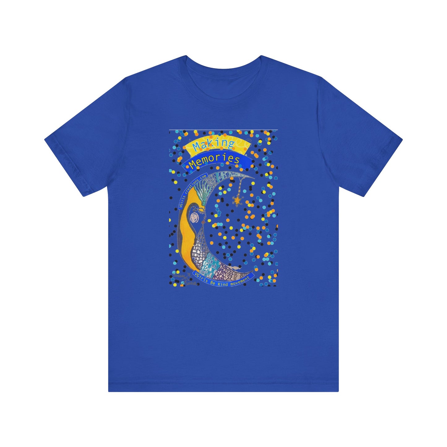 moon - Unisex Jersey Short Sleeve Tee