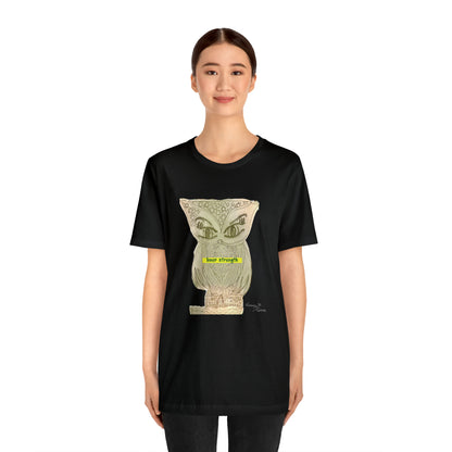 Owl - Unisex Jersey Short Sleeve Tee