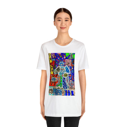 Abstract - Unisex Jersey Short Sleeve Tee