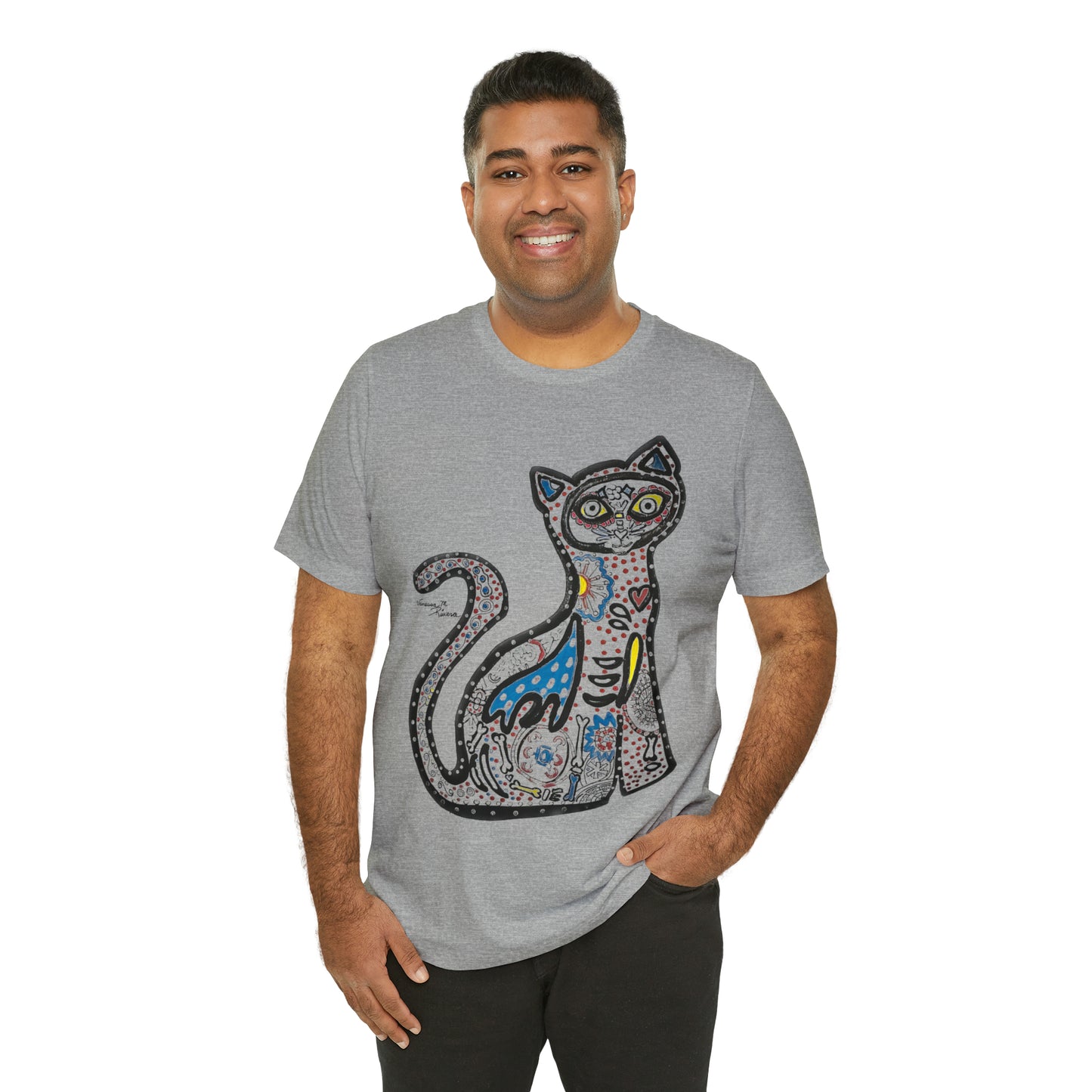 Cat - Unisex Jersey Short Sleeve Tee