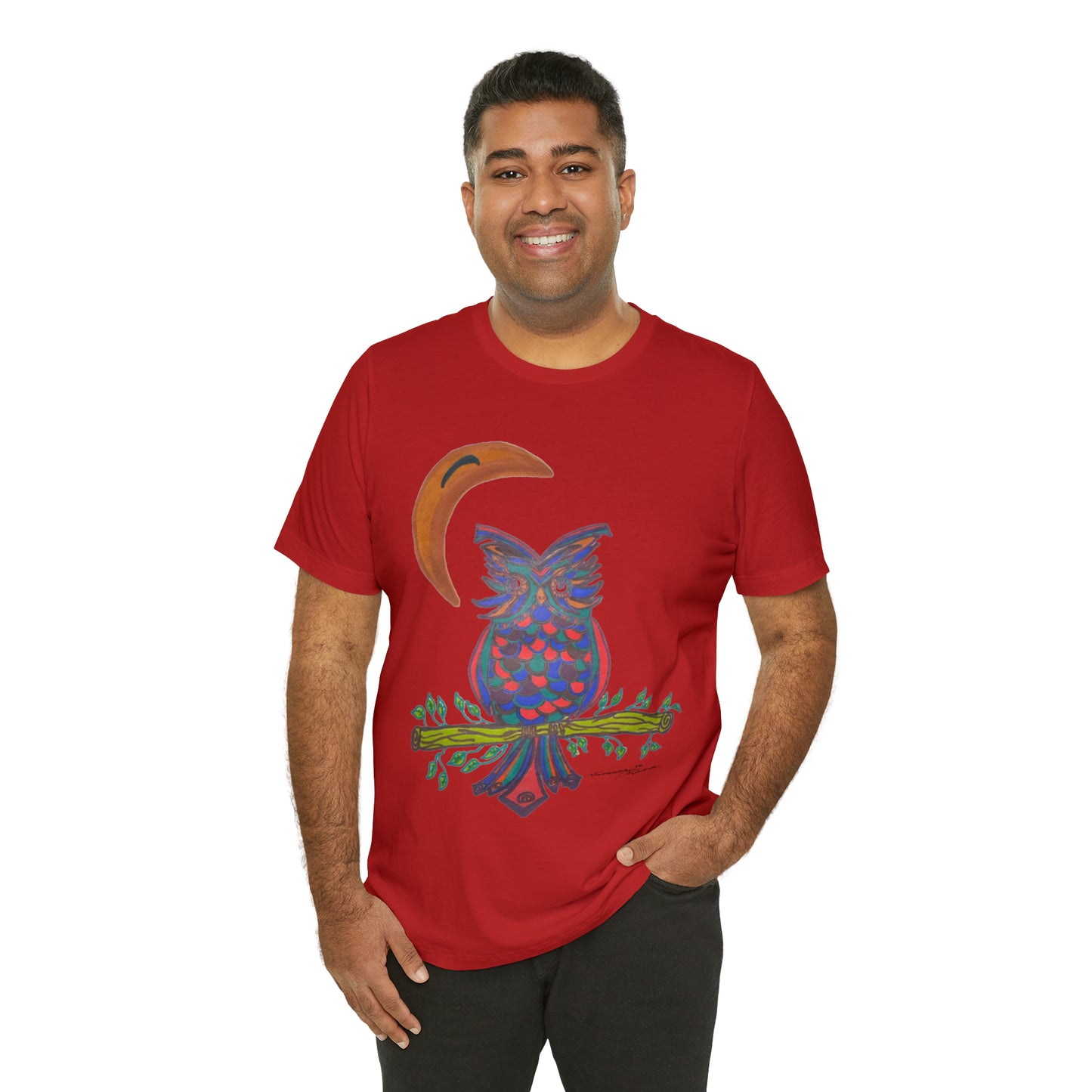 Owl - Unisex Jersey Short Sleeve Tee