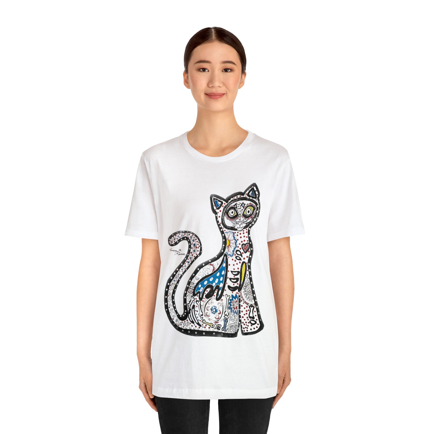 Cat - Unisex Jersey Short Sleeve Tee