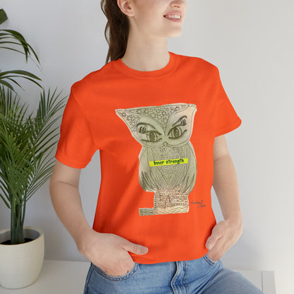 Owl - Unisex Jersey Short Sleeve Tee