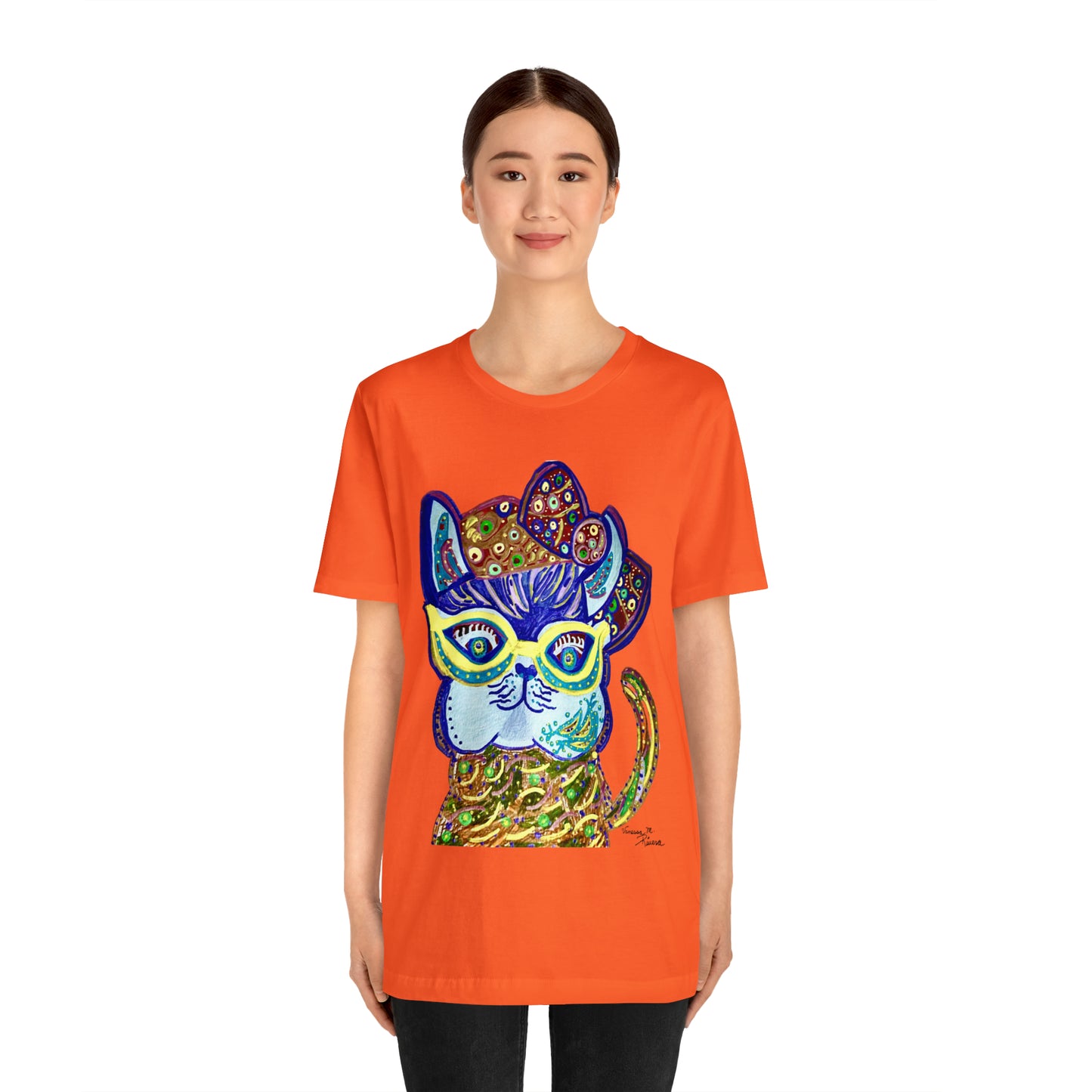 Cat - Unisex Jersey Short Sleeve Tee