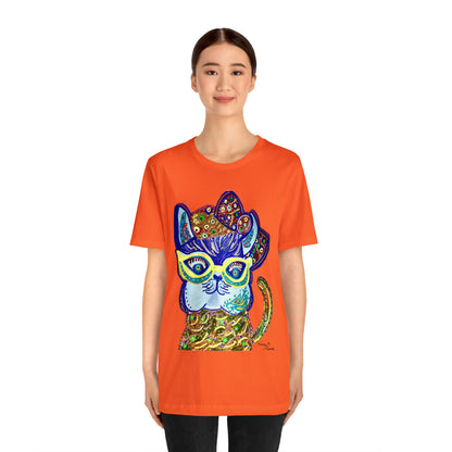 Cat - Unisex Jersey Short Sleeve Tee