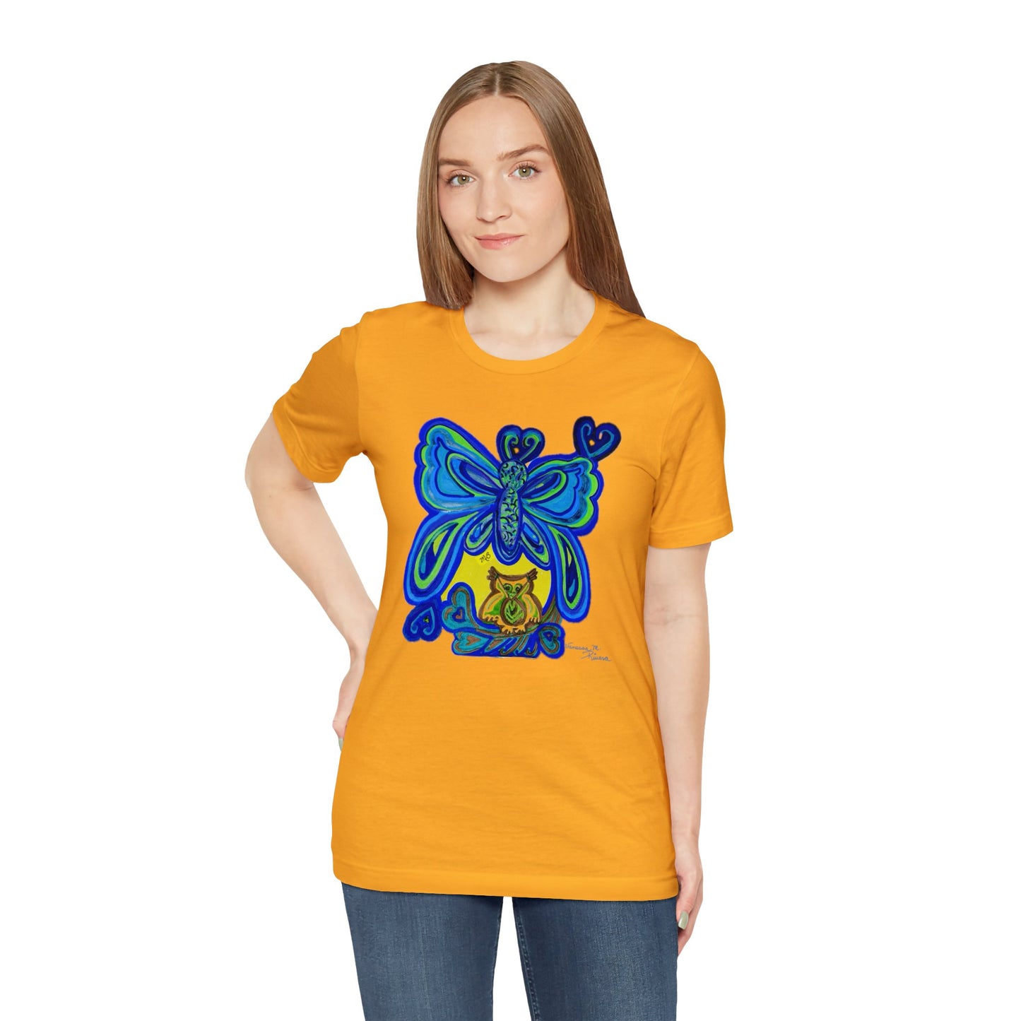 butterfly - Unisex Jersey Short Sleeve Tee