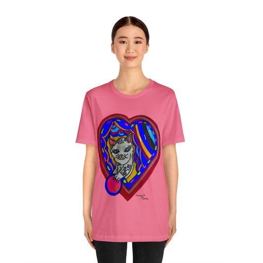 Cat - Unisex Jersey Short Sleeve Tee