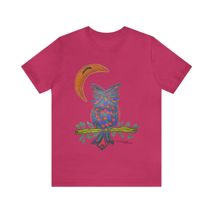 Owl - Unisex Jersey Short Sleeve Tee