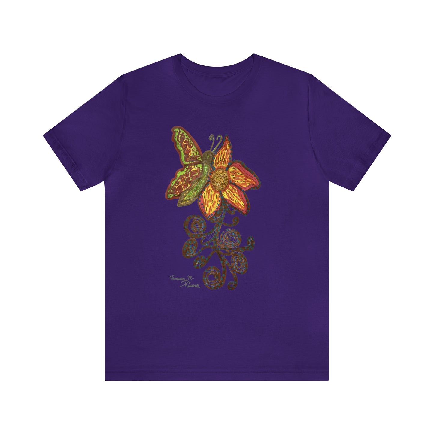 Butterfly - Unisex Jersey Short Sleeve Tee