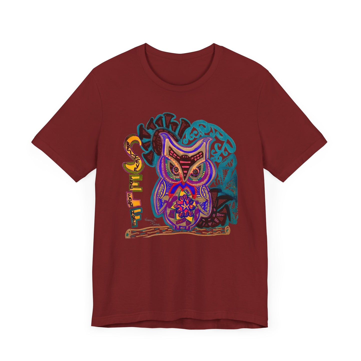 Owl - Unisex Jersey Short Sleeve Tee