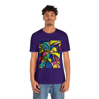 Abstract - Unisex Jersey Short Sleeve Tee