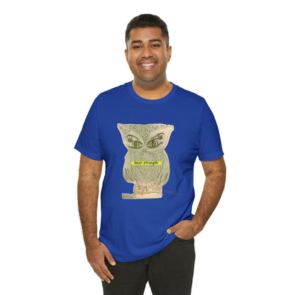 Owl - Unisex Jersey Short Sleeve Tee