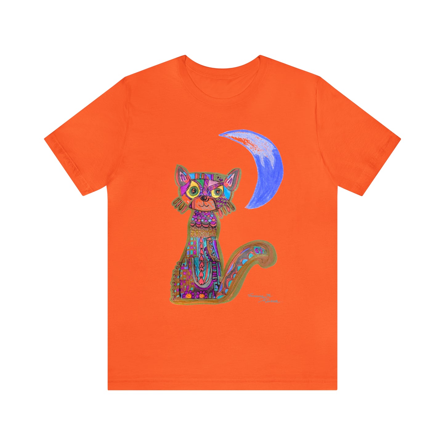 Cat - Unisex Jersey Short Sleeve Tee