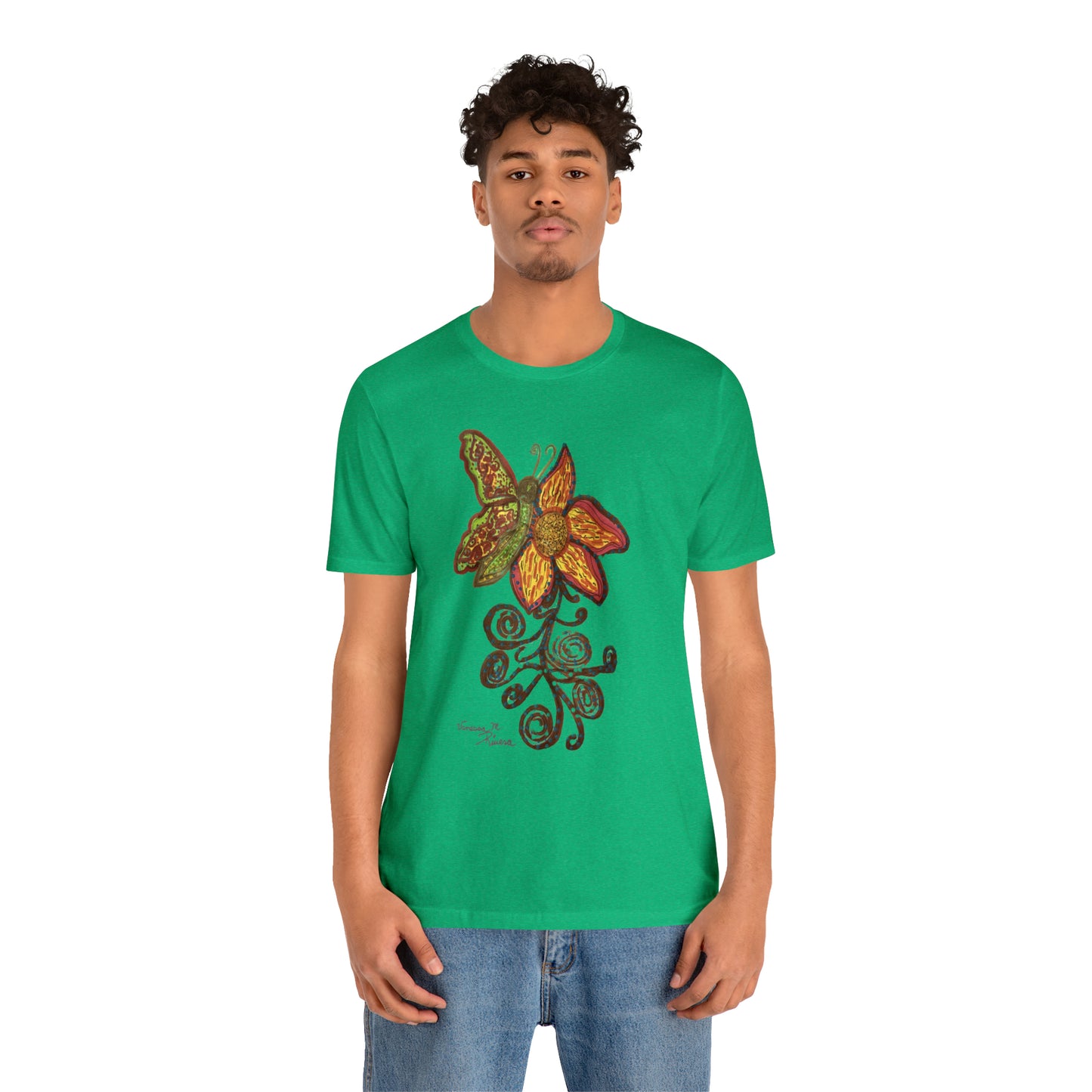 Butterfly - Unisex Jersey Short Sleeve Tee