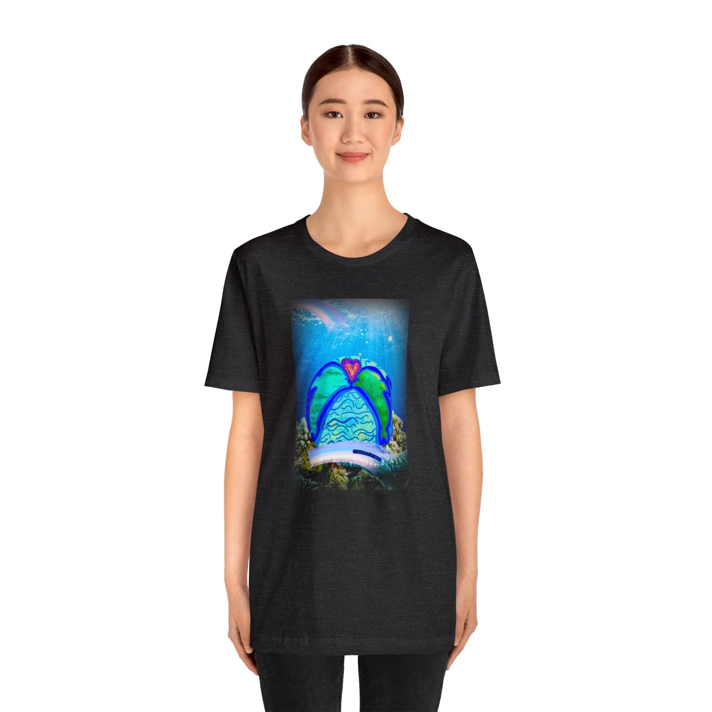 dolphin - Unisex Jersey Short Sleeve Tee