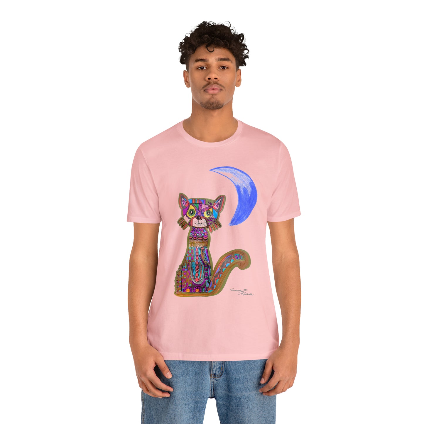 Cat - Unisex Jersey Short Sleeve Tee